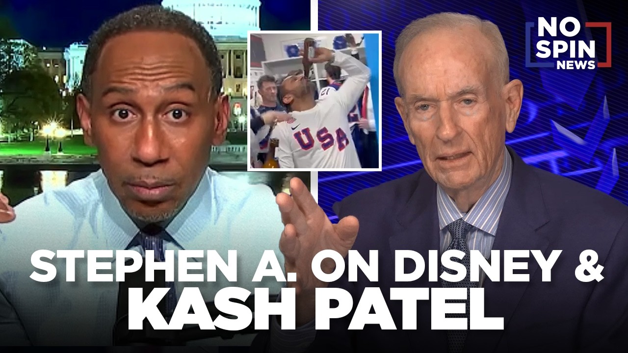 Stephen A. Smith & Bill O'Reilly Debate Disney, Kash Patel's Olympic Celebration, and More
