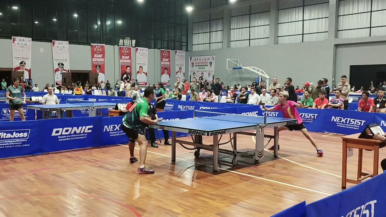 Vicky Supit (Jatim) vs Andre Gunaya (Jabar). Semi final Kejurnas 2022 Manado