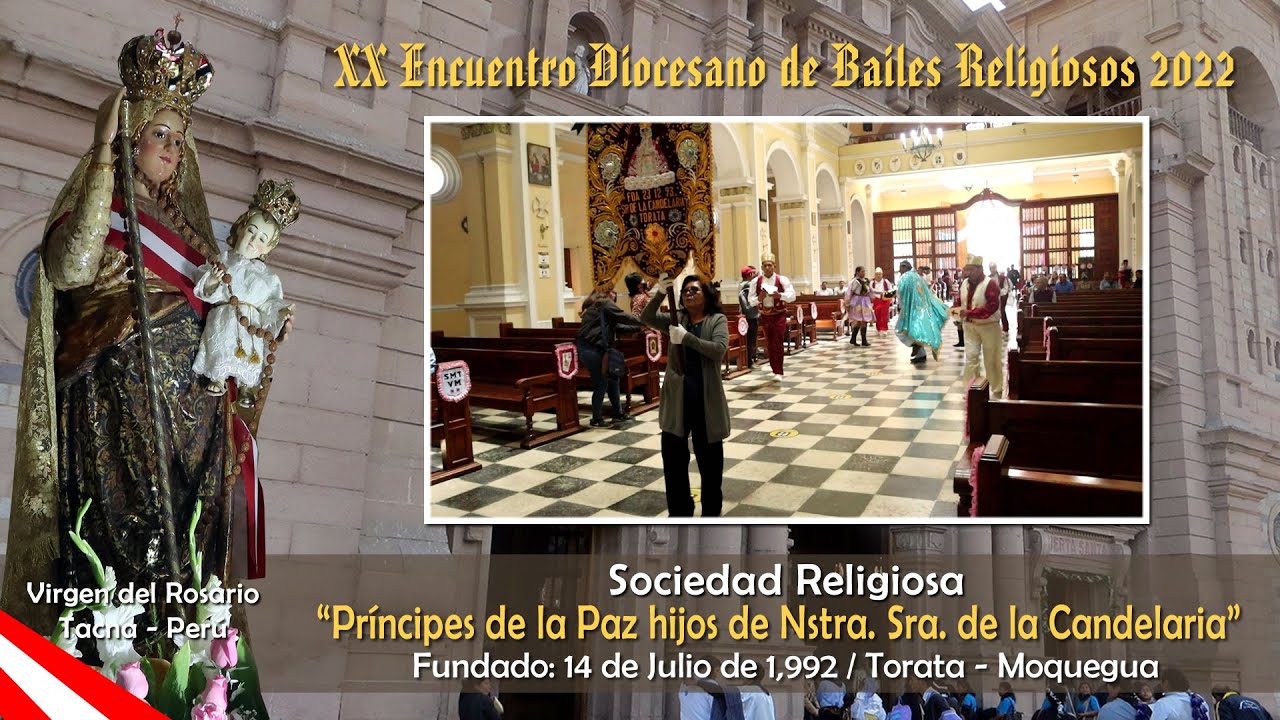 Sociedad Religiosa Principes de la Paz hijos de Nstra. Sra. de la Candelaria - Torata - Moquegua