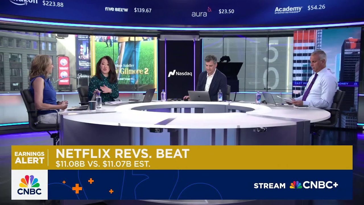 'Fast Money' traders recap Netflix quarterly results