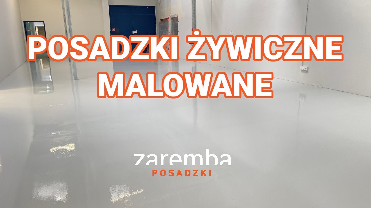 Posadzki żywiczne malowane (cienkowarstwowe) - technologia, cena, realizacje