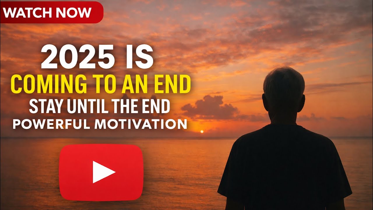 As 2025 Ends, Remember This | Powerful Motivation for a New Chapter #motivation #inspiration