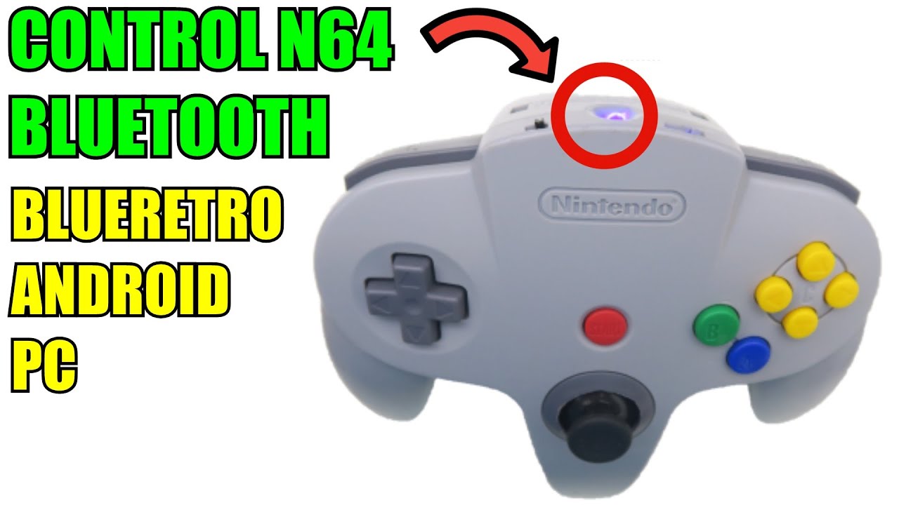 EPICO MOD CONTROL N64 BLUETOOTH TUTORIAL DIY BUILD #BLUERETRO