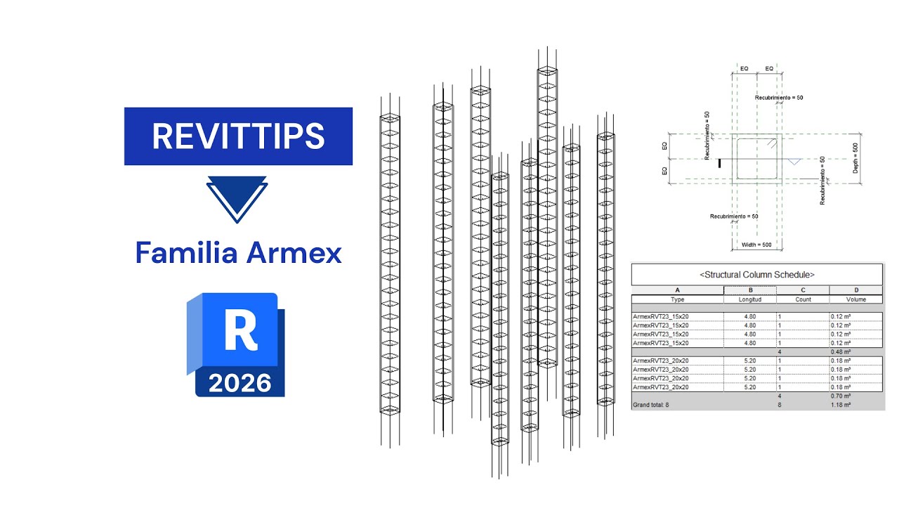 REVIT TIPS   2026   FAMILIA ARMEX CASTILLOS