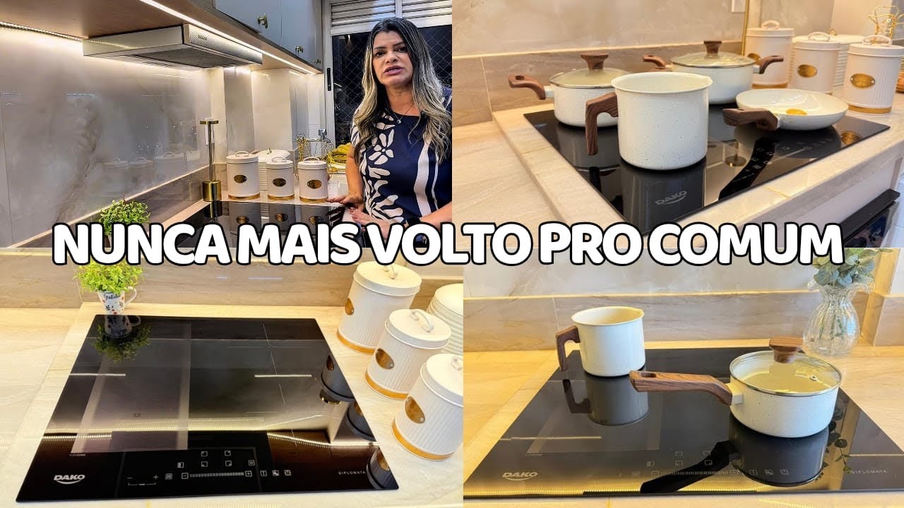 NUNCA MAIS USO FOGÃO COMUM DEPOIS DESSE DAKO