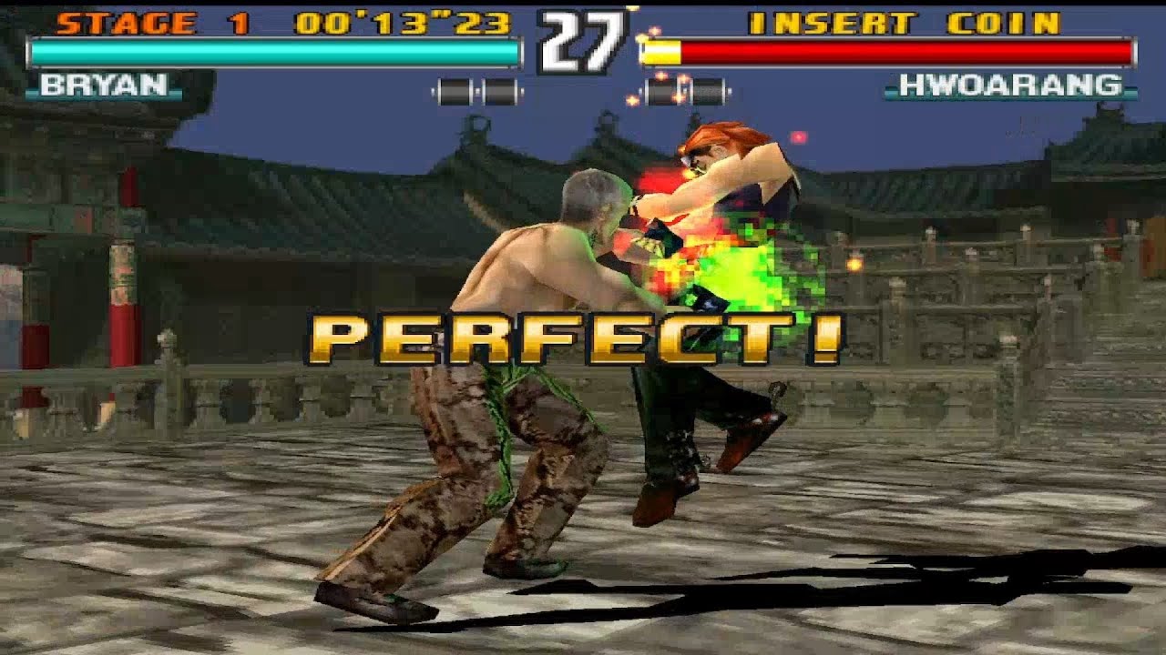 Tekken 3 Bryan with Nina Moves Arcade