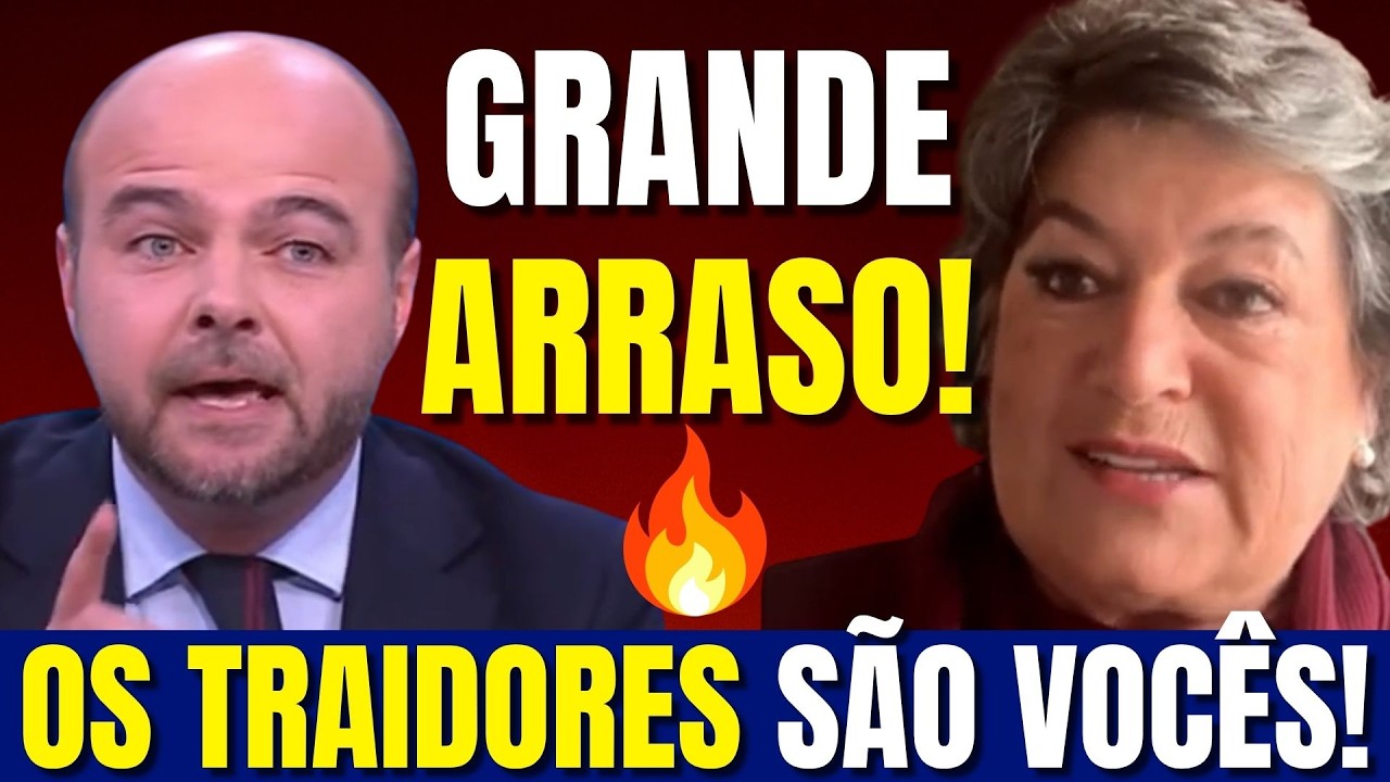 HOJE! - MIGUEL-CORTE REAL CONFRONTA ANA GOMES EM DIRETO chega
