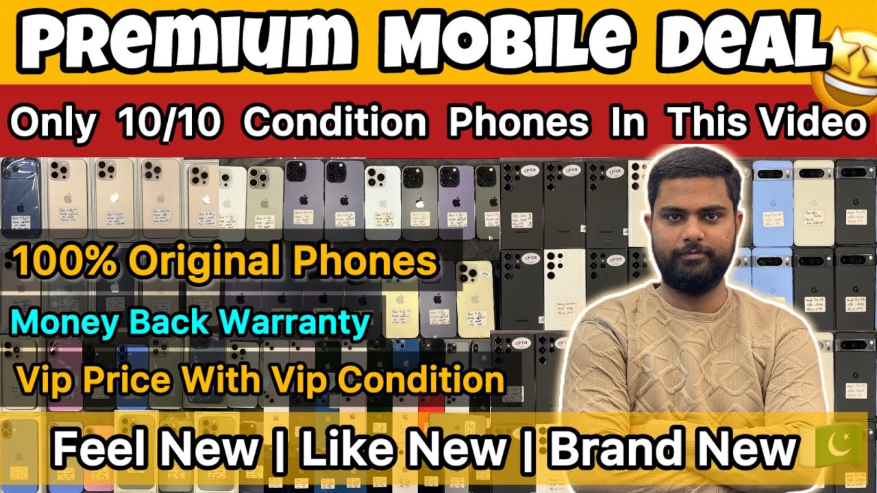 Used Phones Best Deal | 10/10 Condition Phones Offer | Premium Deal of Iphone , Samsung, Google 🤩