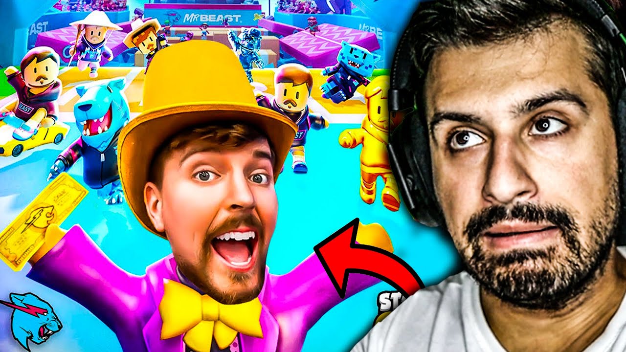 Ο MRBEAST ΜΟΥ ΤΡΩΕΙ ΤΑ ΛΕΦΤΑ ΣΤΟ STUMBLE GUYS!