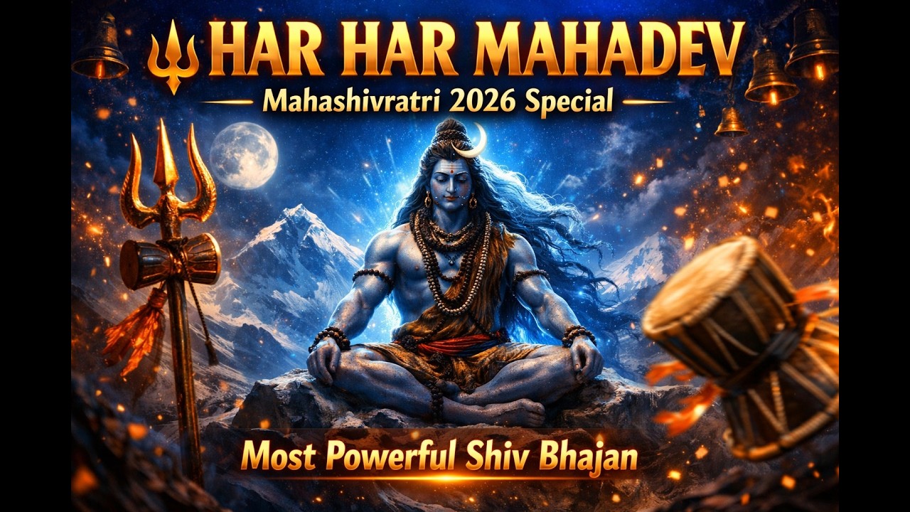 Har Har Mahadev 🔱 | Mahashivratri 2026 Special Bhajan | Om Namah Shivaya | Powerful Shiv Bhajan 2026