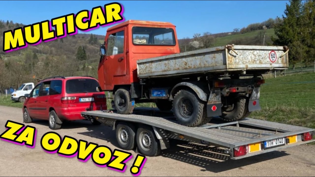 NEPOJÍZDNÁ MULTICAR M25 ZA ODVOZ ! 🚚