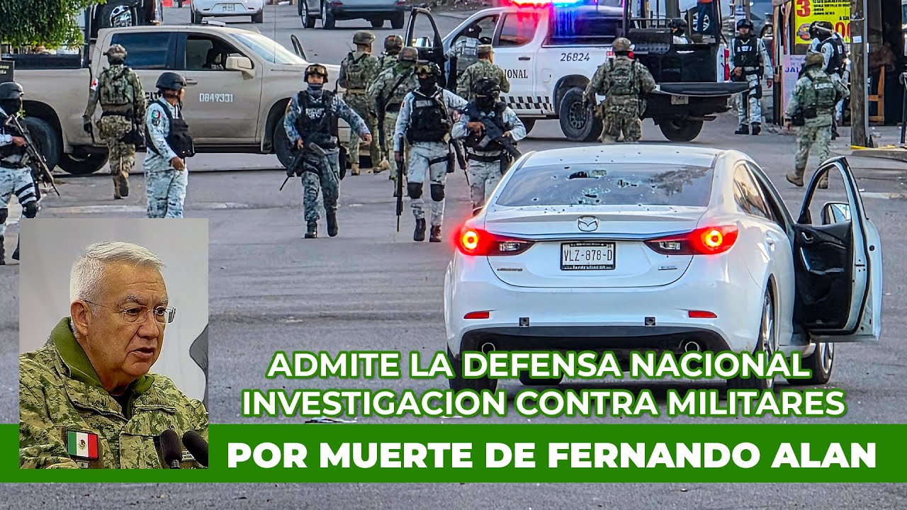 INVESTIGAN A MILITARES POR 