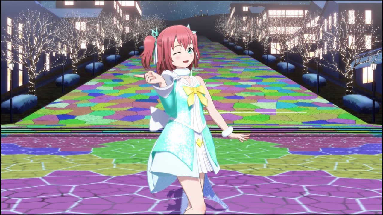 【1080p60fps】 RED GEM WINK (English Subs) - Love Live! SIFAC Wai-Wai! Home Meeting!! 【MV】