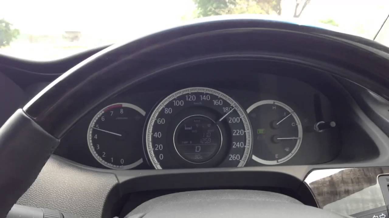 All New Accord 2013 2.4 5AT [ Thailand Speed Test ]