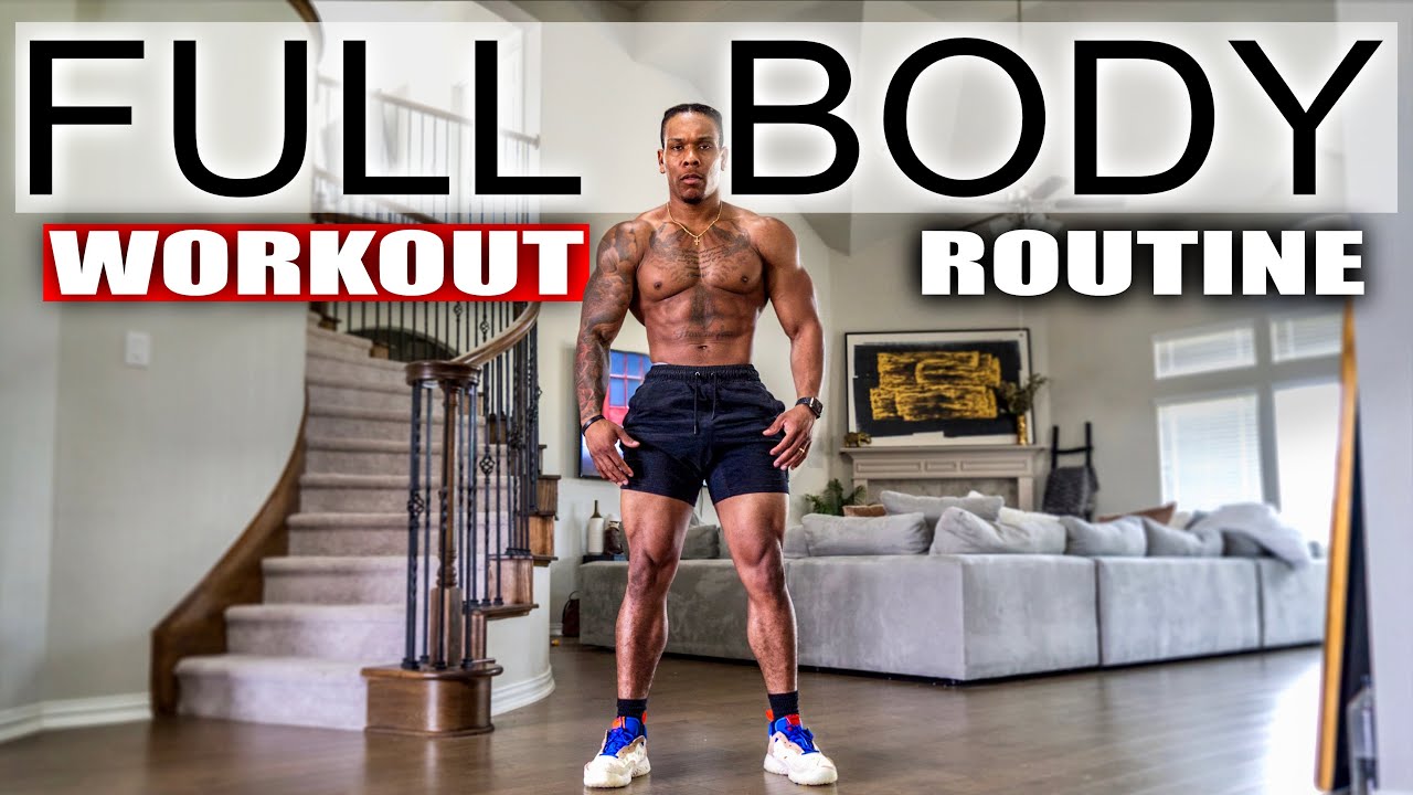 60 MINUTE FULL BODY WORKOUT(NO EQUIPMENT)