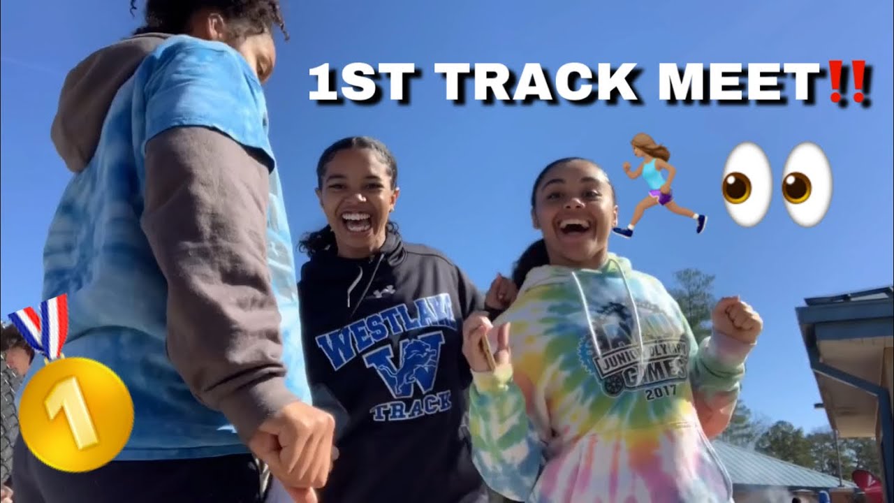 FIRST TRACK MEET VLOG‼️
