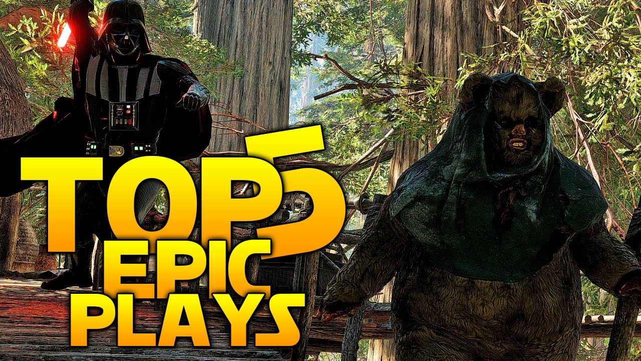 Star Wars Battlefront Top 5 EPIC PLAYS: Zeb & McCree Would Be Proud!