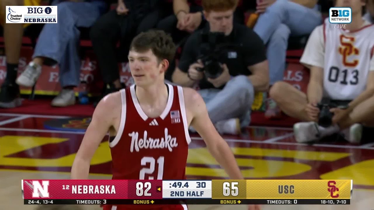 Nebraska Cornhuskers Highlights against the USC Trojans