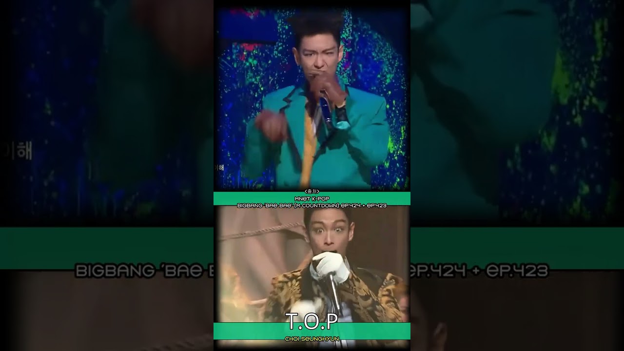 Mnet K-POP : BIGBANG ‘BAE BAE’ [M COUNTDOWN]