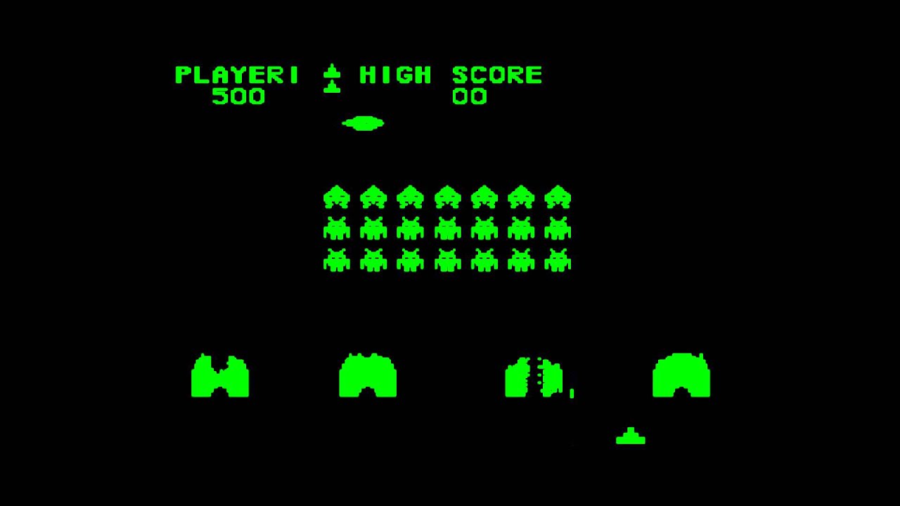 Atom Invaders for the Acorn Atom