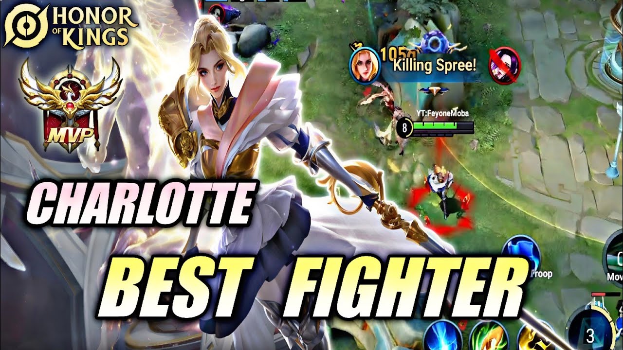 Charlotte Fight Best Clash Lane HOK - Technique & Strategy | Honor of Kings (HOK)