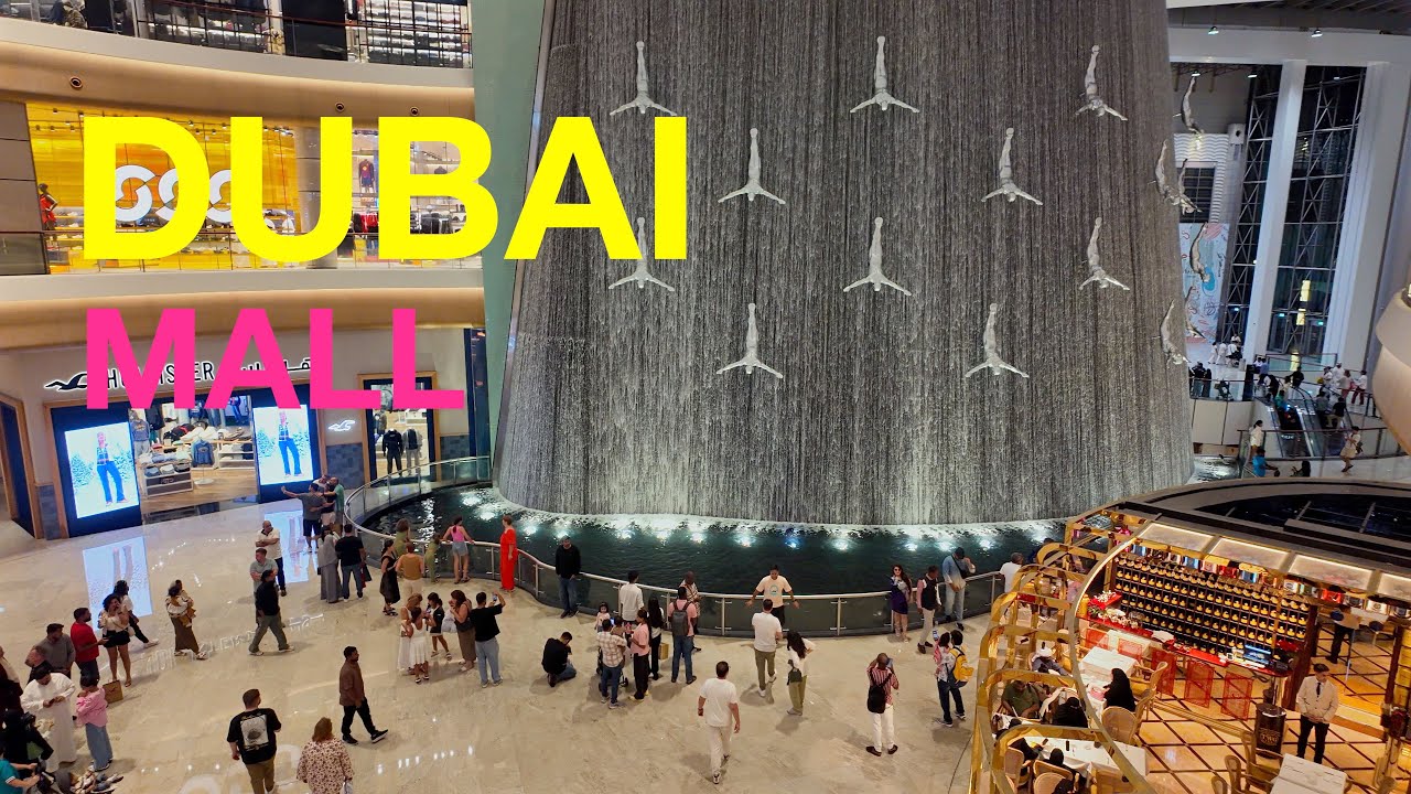 Dubai Mall Walk | World’s Largest Mall Walking Tour | Downtown Dubai | Walking Video | @movefpv