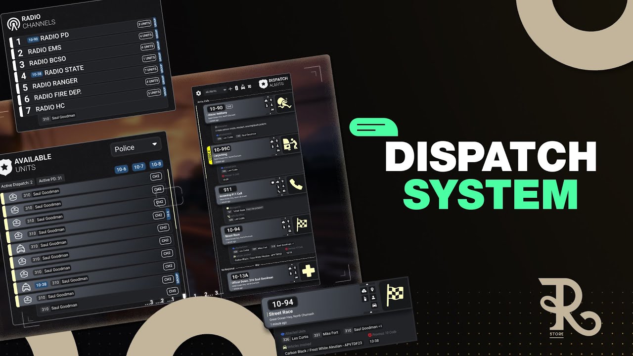 [SCRIPT] Advanced Dispatch System | GTA 5, FiveM