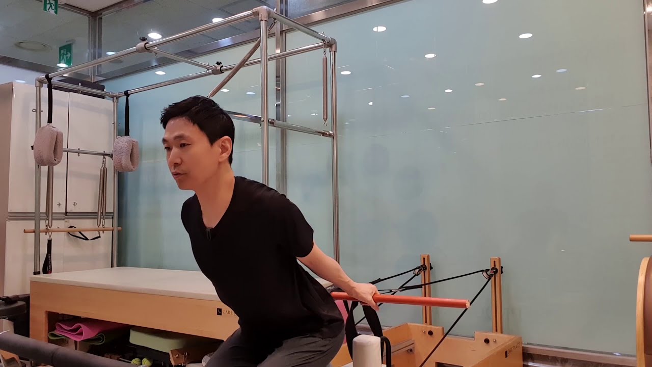 집에서 할 수 있는 자세교정 (굽은어깨, 라운드 숄더 운동)  w/리포머