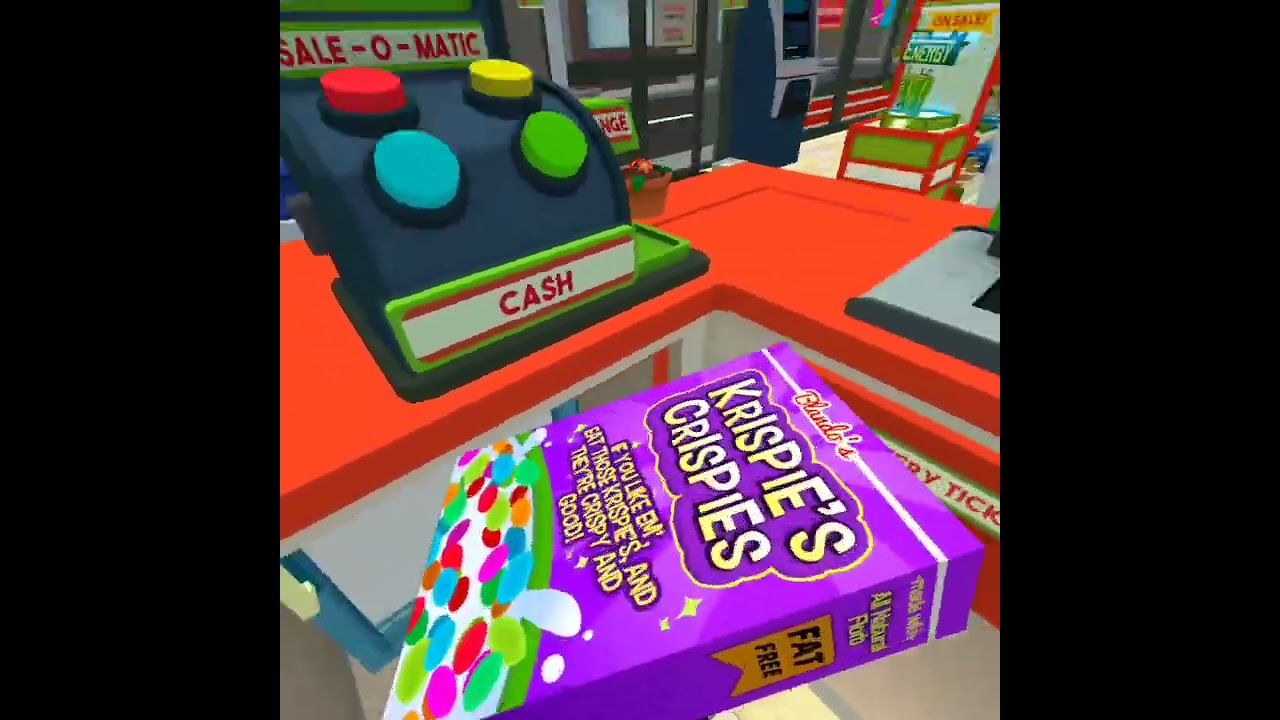 Me playing job simulator 