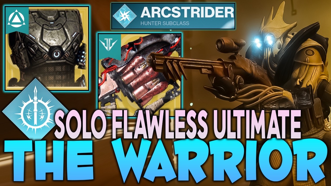 Solo Flawless Ultimate The Warrior Empire Hunt | ARC Hunter Gifted Conviction Build! Destiny 2