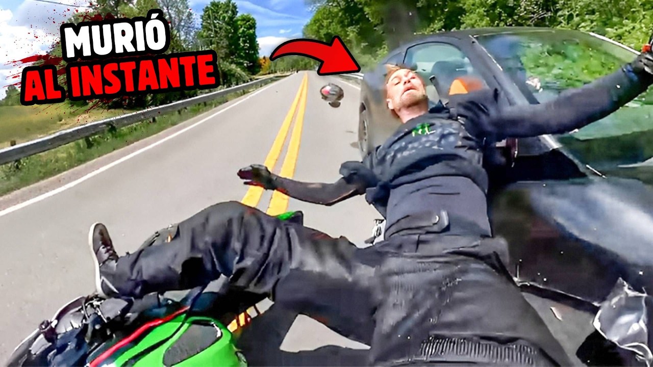 5 Muertes Por Accidentes de Motocicleta M&aacute;s PERTURBADORAS de Todos Los Tiempos...