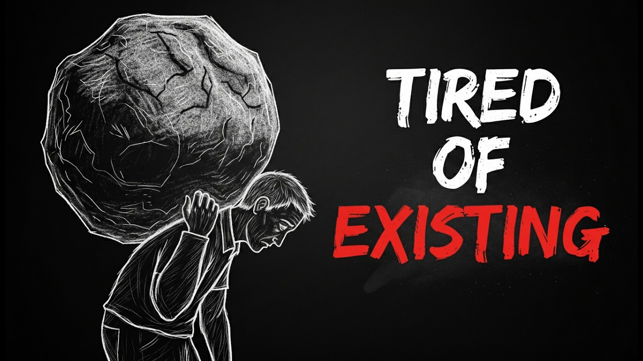 The Psychology of People Who Are Tired of Existing Right Now (Visualized)