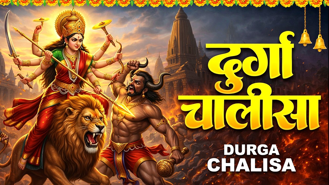 शुक्रवार प्रात: काल Durga Chalisa दुर्गा चालीसा सुनने मात्र से कर्ज बीमारी खत्म,  धन वर्षा शुरू
