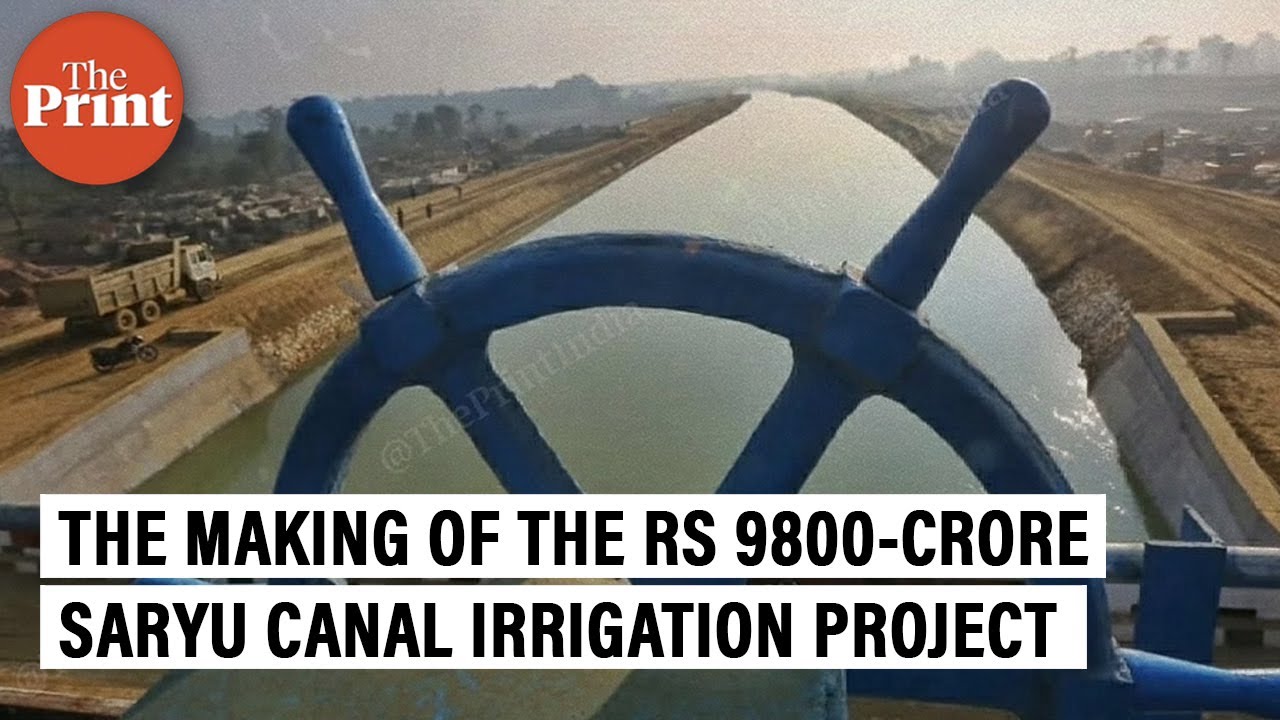 What it took to finally complete the Rs 9800-crore Saryu canal project