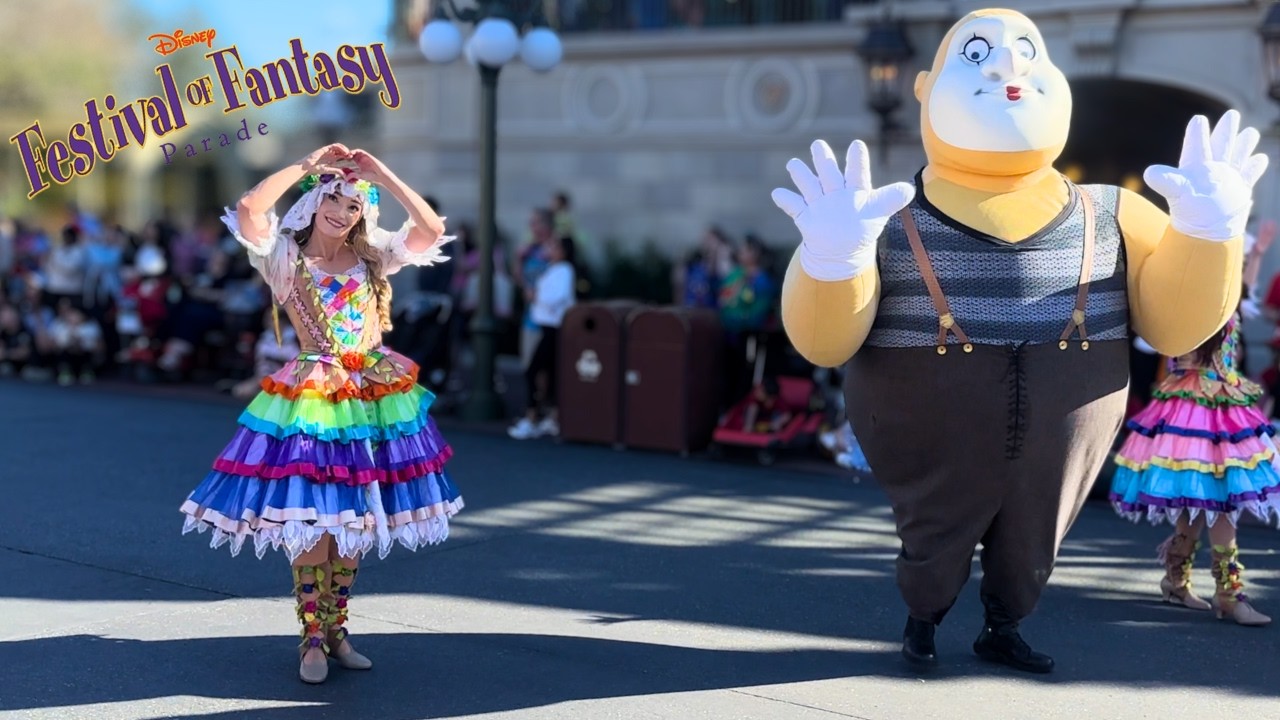 4K FESTIVAL OF FANTASY PARADE! | Magic Kingdom Park | Walt Disney World | February 8, 2026