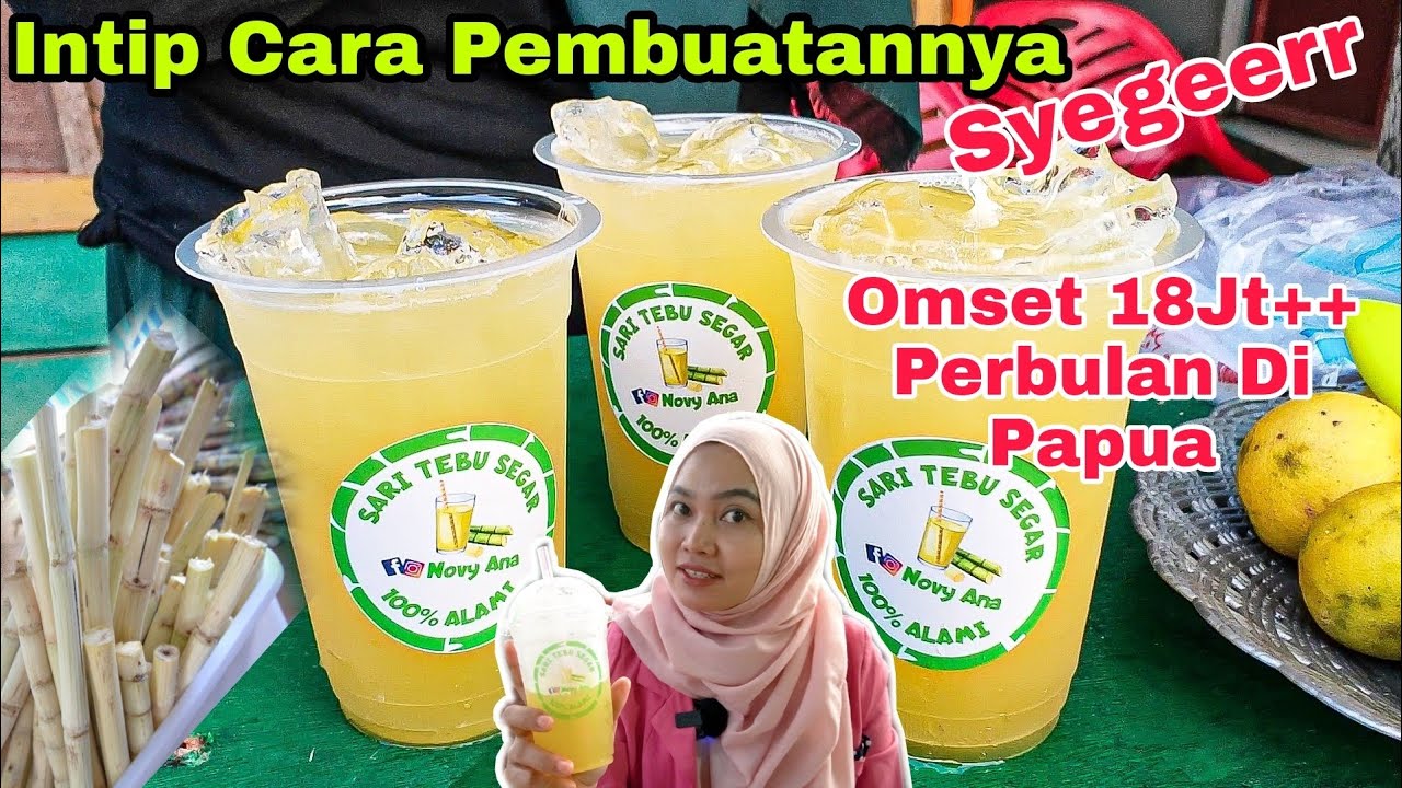 ES SARI TEBU MURNI VIRAL 2 JAM SAJA OMSET 18JT++ PERBULAN