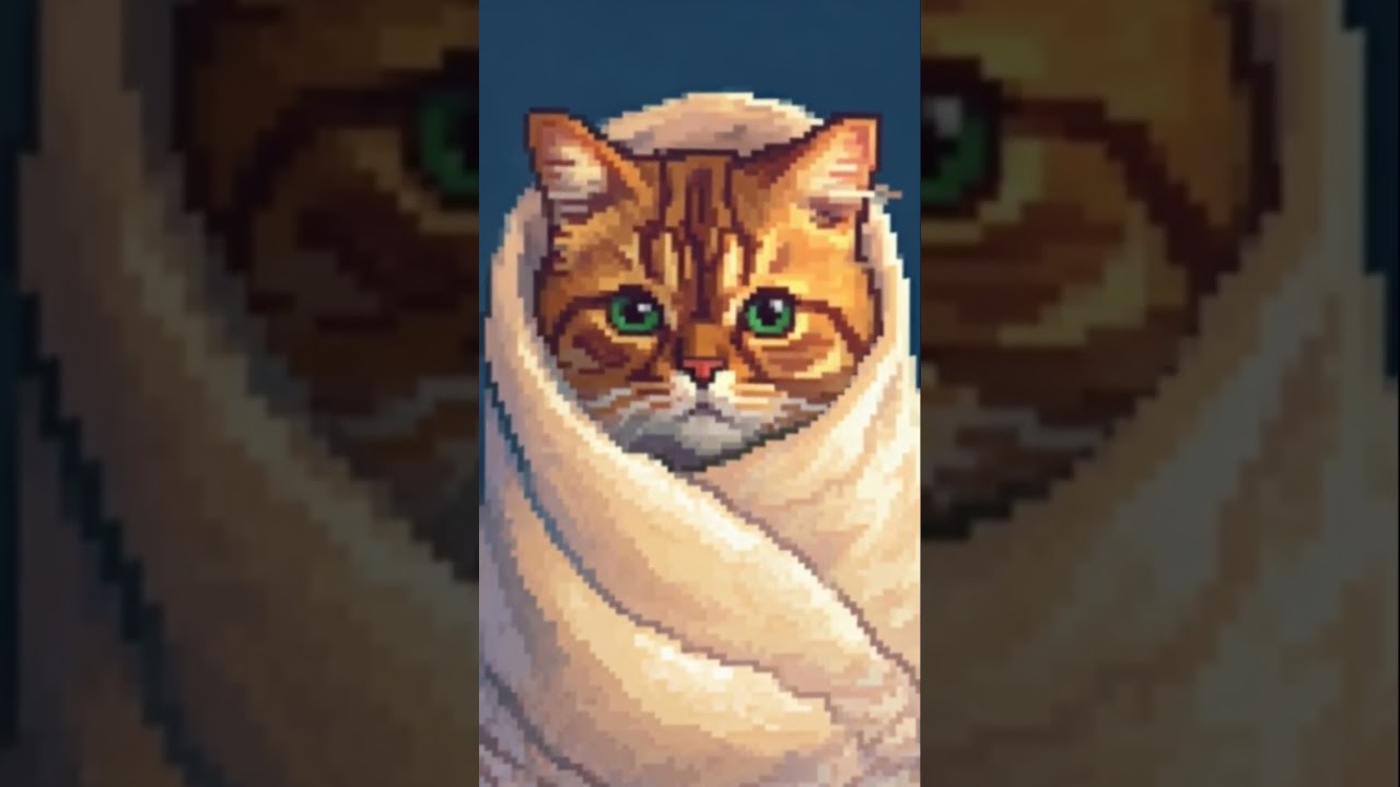 Pixel cat