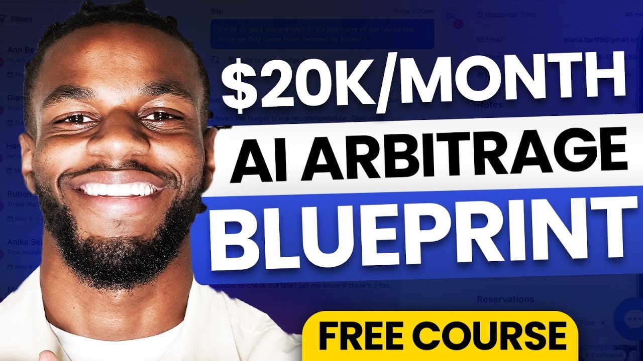 План арбитража с использованием ИИ на сумму 20 000 долларов в месяц (бесплатный курс!)