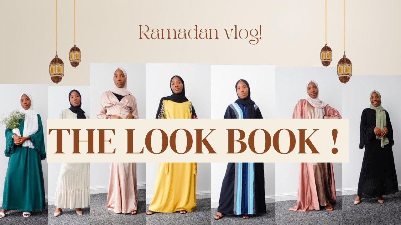 RAMADAN LOOKBOOK (2022) | Modest Eid Outfit inspiration | Abaya, Dress & Jilbaab | Meedahsf!