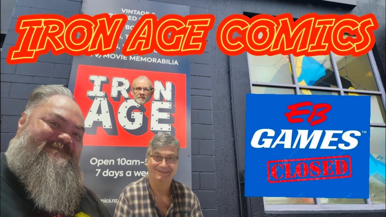 Episode 43: Iron Age Comics NZ: Comics! Action figures! Posters! Cards!