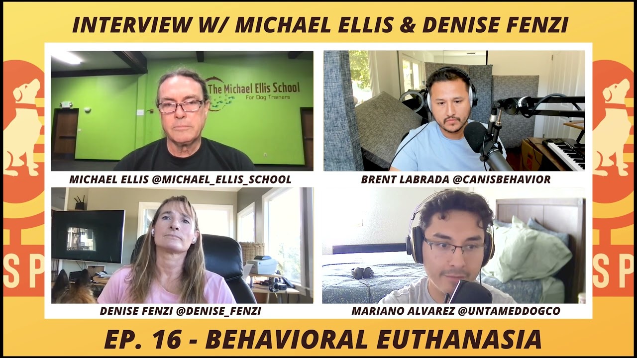 Ep. 16 - Behavioral Euthanasia PART ONE