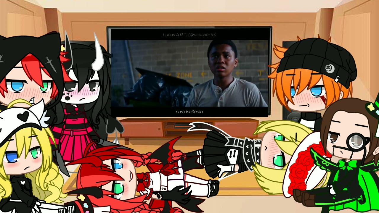 (( os bonecos assassinos + oc reagindo ao rap do Pennywise aviso: jupmcare ))