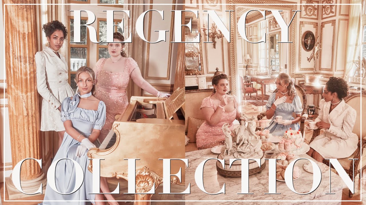 I designed a Regency/Bridgerton inspired dress collection! ~ Freddy My Love