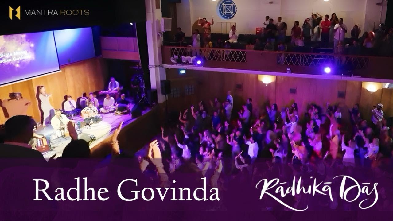 Radhe Govinda&mdash; Radhika Das &mdash; LIVE Kirtan at Conway Hall, London