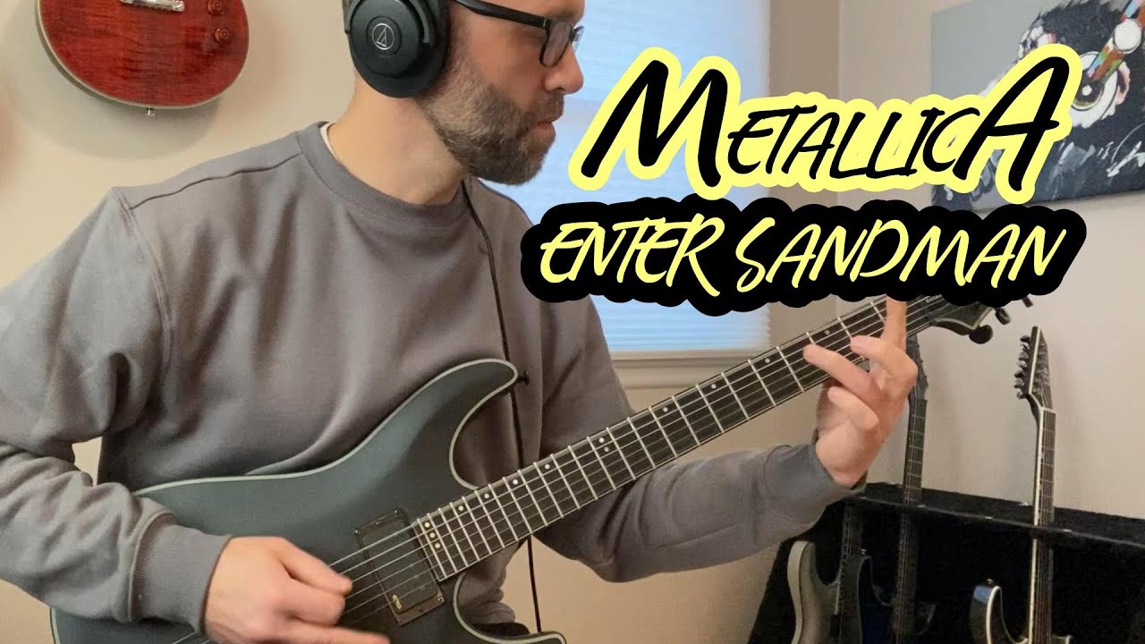 AUTHENTIC & RAW || Metallica - Enter Sandman (Guitar Cover)