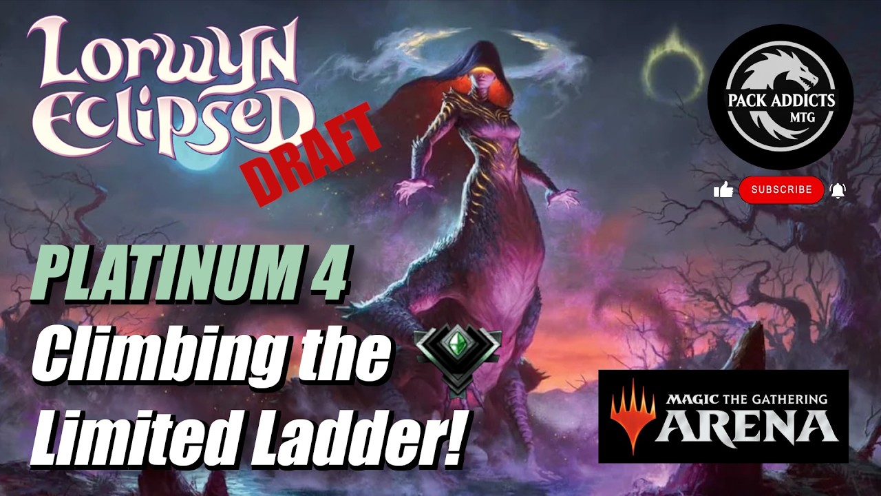 Platinum 4! Climbing the Ranks! Lorwyn Eclipsed | Magic the Gathering Arena | Draft Gameplay