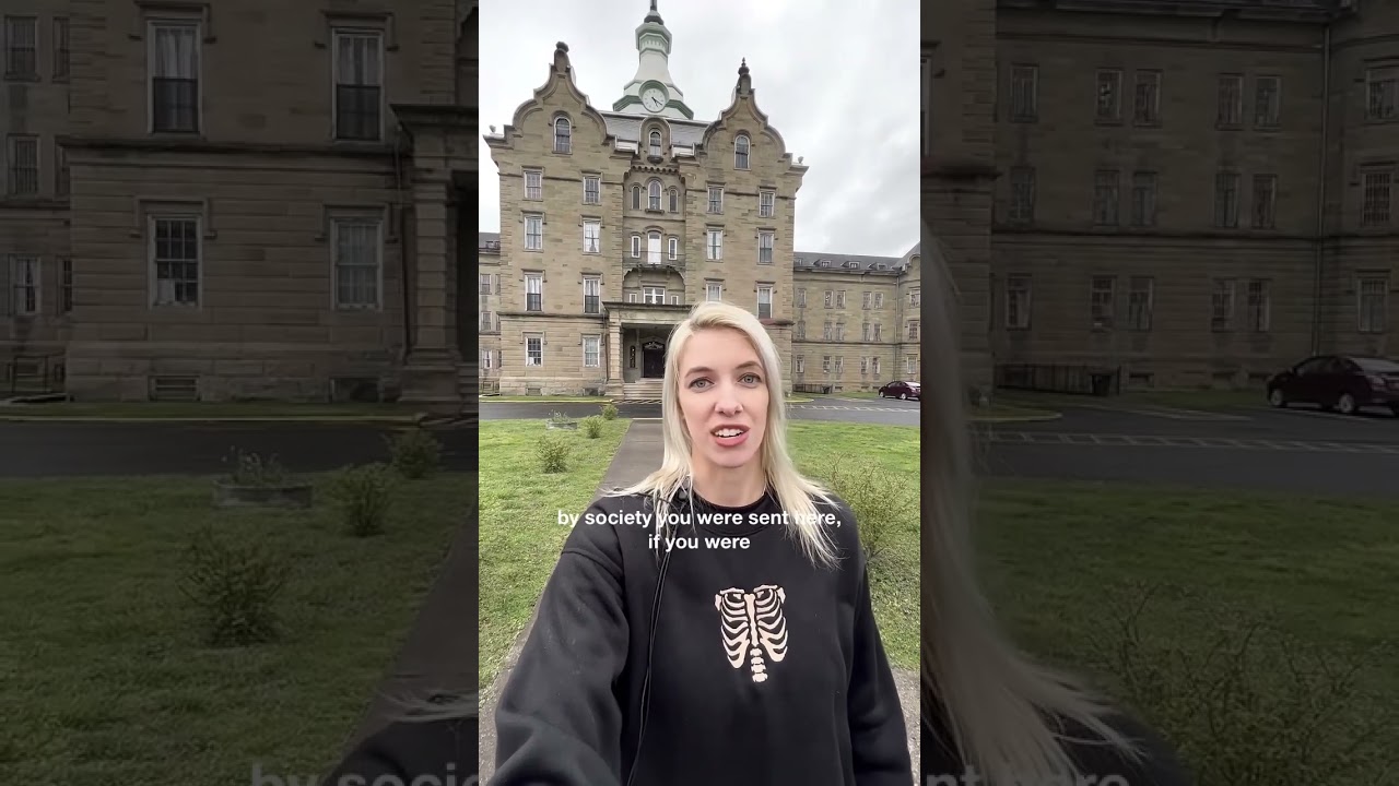 The haunting history of Trans Allegheny Lunatic Asylum. #hauntedstories #paranormal