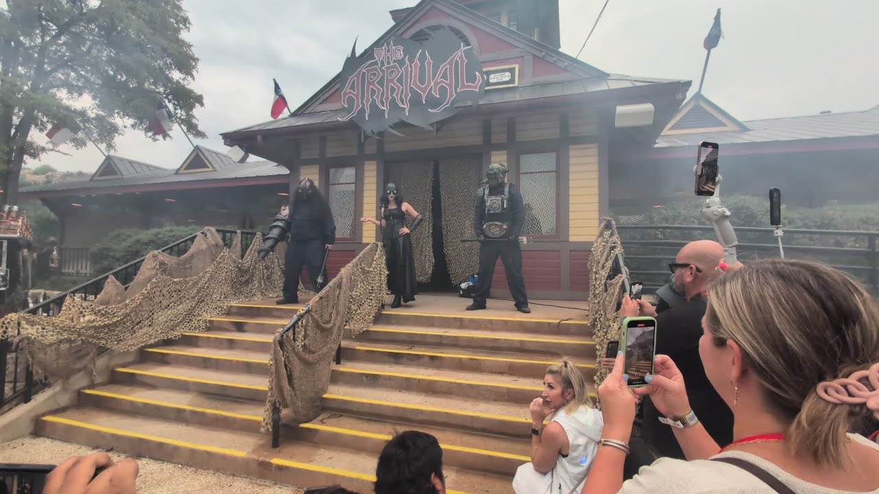 Opening Day 2025 Six Flags Fright Fiesta Texas Fest The Arrival 