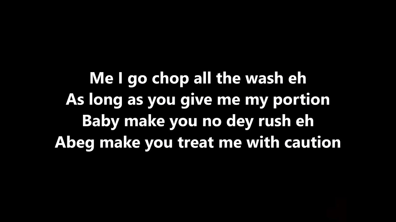 Leg Over by Mr Eazi Lyrics