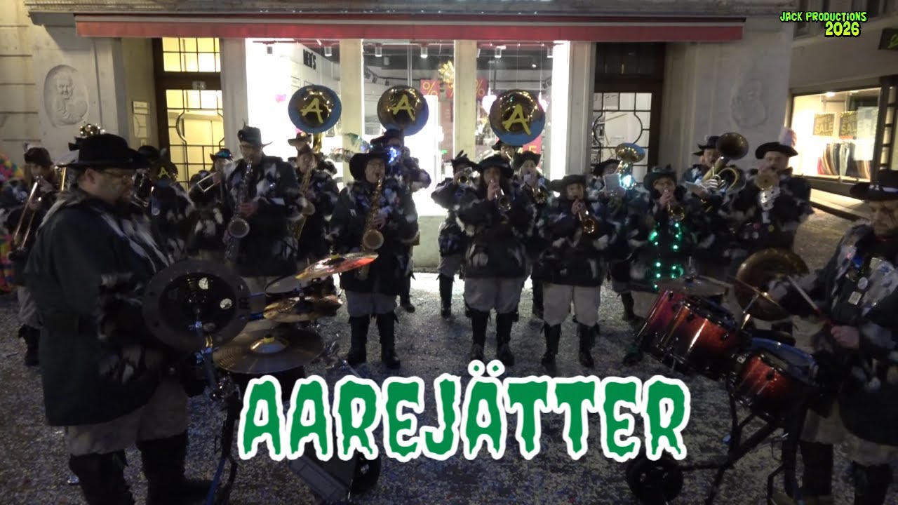 Solothurner Fasnacht 2026, Sonntag, Aarejätter